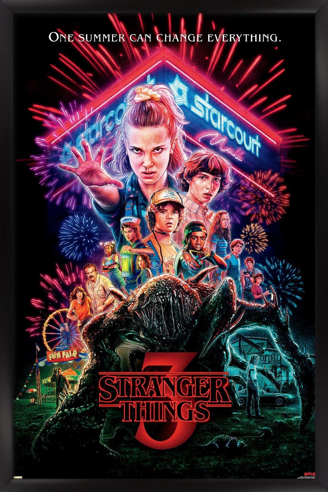 Amazon.com: Trends International 24X36 Netflix Stranger Things